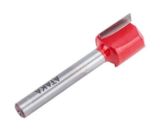 Фреза пазовая прямая (20х19 мм; хвостовик 8 мм) Атака 8141430 – изображение 2