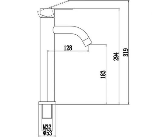 Смеситель для умывальника Fmark FS8211H – изображение 2