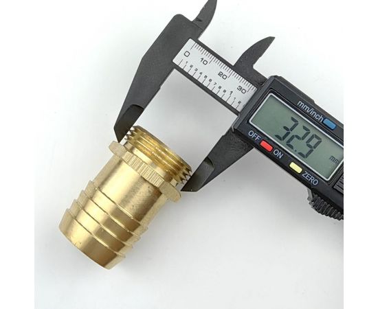 Наконечник латунный НР 1" - 30 мм Профитт 2137938 – изображение 3