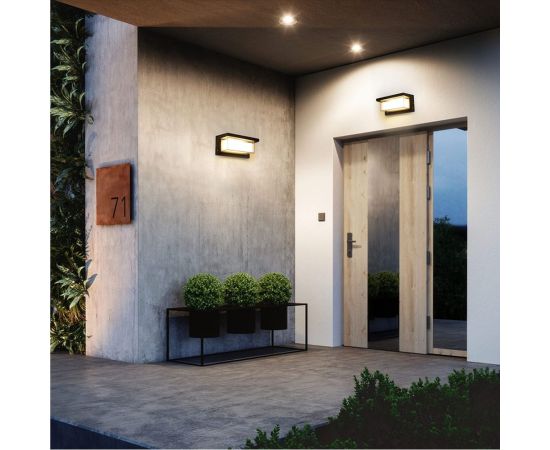 Уличный светодиодный светильник FERON DH502, 12W, 540Lm, 4000K, черный, 11686 – изображение 3