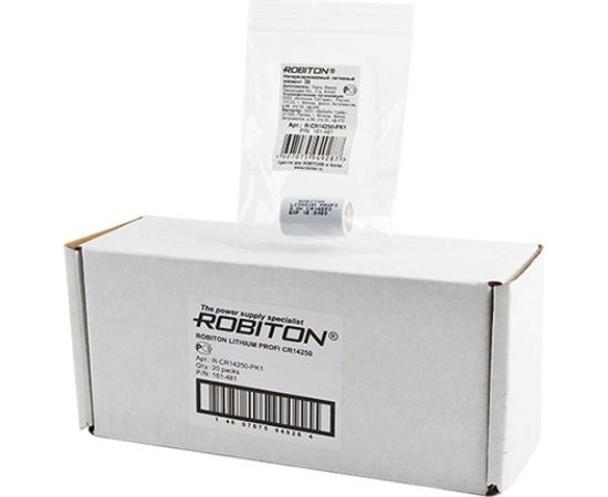 Элемент питания Robiton PROFI CR14250 1/2AA PK1 14634 – изображение 3