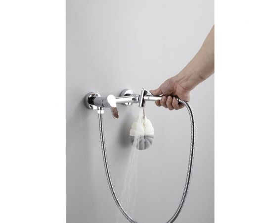 Смеситель для биде с гигиеническим душем MYNAH хром, латунь M6127 – изображение 3