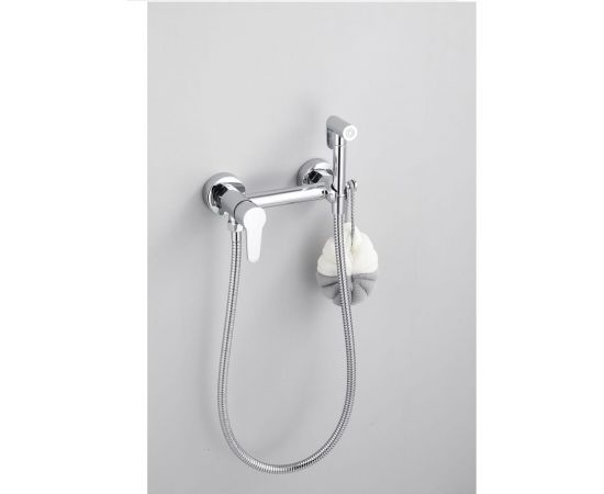 Смеситель для биде с гигиеническим душем MYNAH хром, латунь M6127 – изображение 4