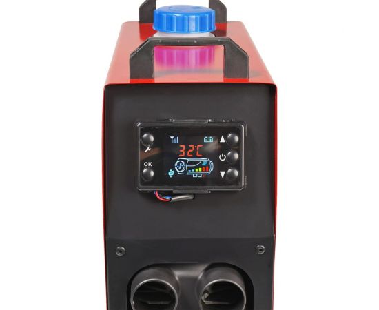 Воздушный автономный переносной отопитель Airline 12 В, 5000 Вт, дизель, металл. корпус (узкий) AEAZ006 – изображение 6