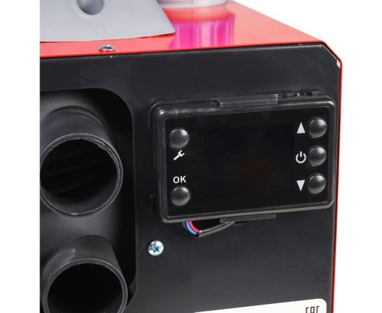 Воздушный автономный переносной отопитель Airline 12 В, 5000 Вт, дизель, металл. корпус (квадратный) AEAZ005 – изображение 6