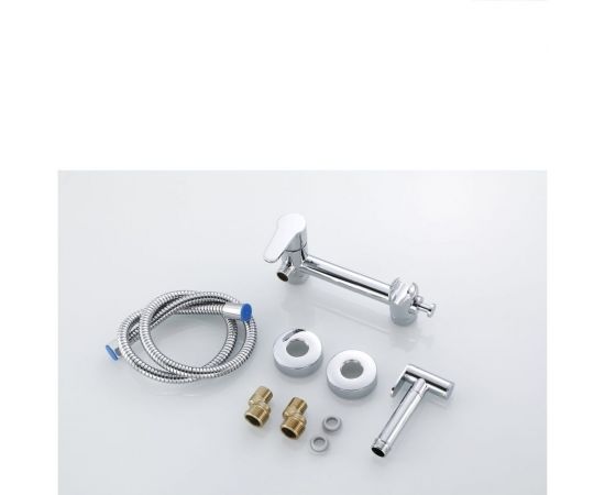 Смеситель для биде с гигиеническим душем MYNAH хром, латунь M6127 – изображение 7