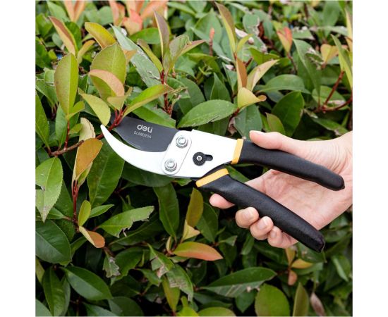 Универсальный садовый секатор DELI DL580204 200 мм, сталь 55С, тефлон, уплотнённая противоскользящая ручка 98486 – изображение 7