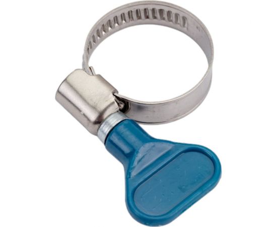 Червячный хомут с бабочкой СВК нержавеющий, w2/9 мм, 16 - 25 мм SVK-HW2025 Н0000026389 