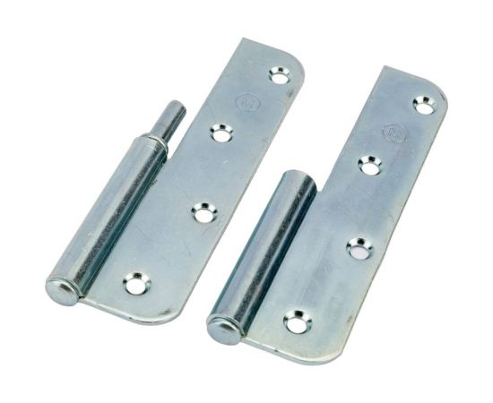 Накладная петля Tech-Krep левая ПН1-130 цинк 1 шт. пакет 148192 