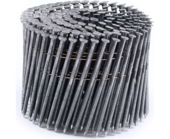 Барабанный гвоздь СПГФ Премиум 88х2.8 мм, ершеный светлый, 1500 шт. ГБ_0882.8_Ер_Пр_Св_СПГФ 