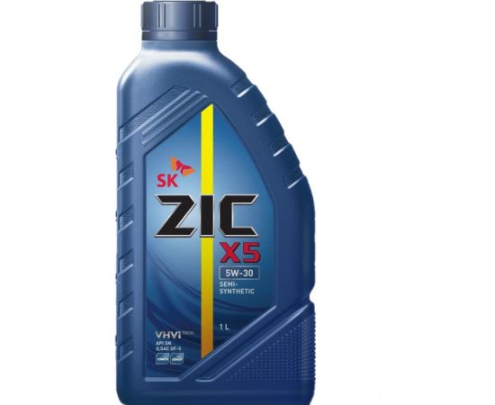 Масло полусинтетическое (X5 5w30; SN; 1 л; GF-5; GM dexos1) для легковых авто ZIC 132621 