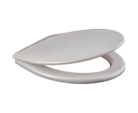 Крышка для унитаза ORIO регулируемая перламутровая К-06 