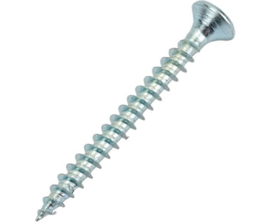 Шуруп крепежная техника белый цинк, 3,0x30 1000 шт. 431452 БК 