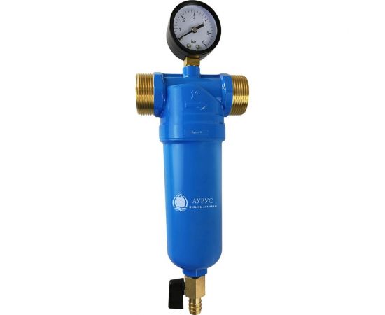 Фильтр для воды Аурус 4000 л/ч проточный с регенерацией для квартиры и дома 4 