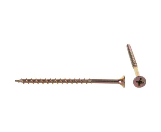 Универсальный саморез Госкреп дерево/ДСП/OSB, 4.2х64 мм, 85 шт., пластиковый контейнер, 400 мл 1-0022710 