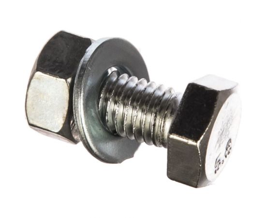 Болт с ш/г полная резьба DIN 933 Качественный КРЕПЕЖ набор 8х20 40 шт 0301031 КЧ 