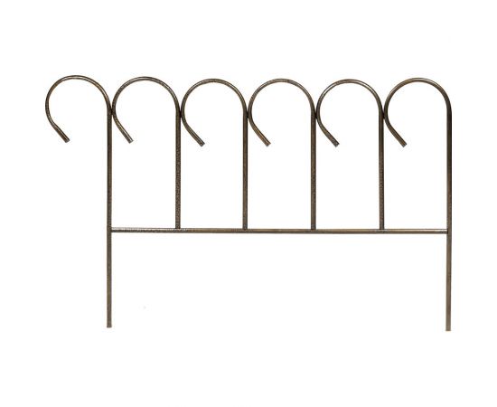 Заборчик Sadagro Декоративный 5 секций, бронза 8404 