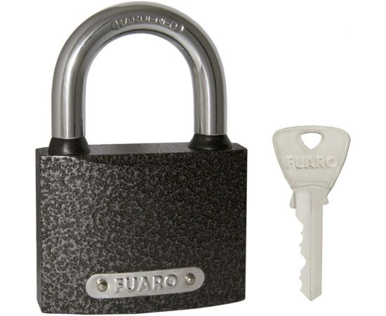 Навесной замок Fuaro PL-01-63 англ. 3 кл., коробка 42271 