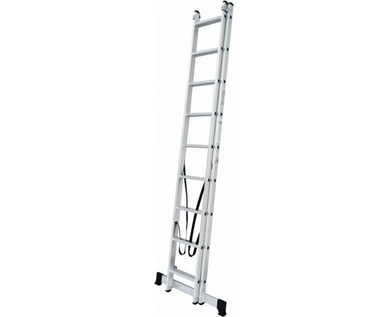 Алюминиевая двухсекционная лестница WORKY 2x7, высота 2.02/3.16 м, 7/14 ступеней ARD255926 – изображение 2