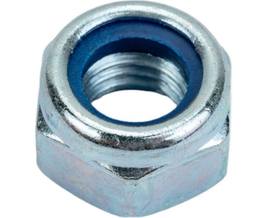 Гайка ш\г самостоп. с нейл. кольцом Качественный КРЕПЕЖ DIN 985 М12 40 шт 0300937 КЧ – изображение 2