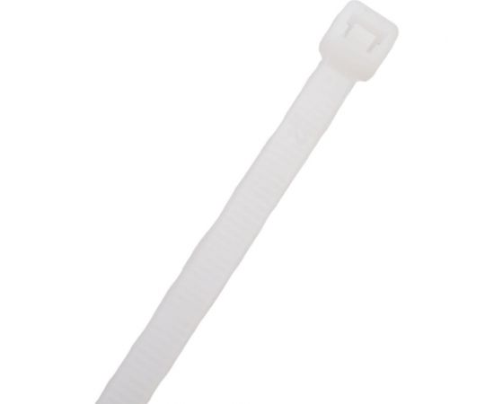 Кабельная стяжка Farton 400x4,6 мм, белая, 100 шт. 600017 – изображение 2