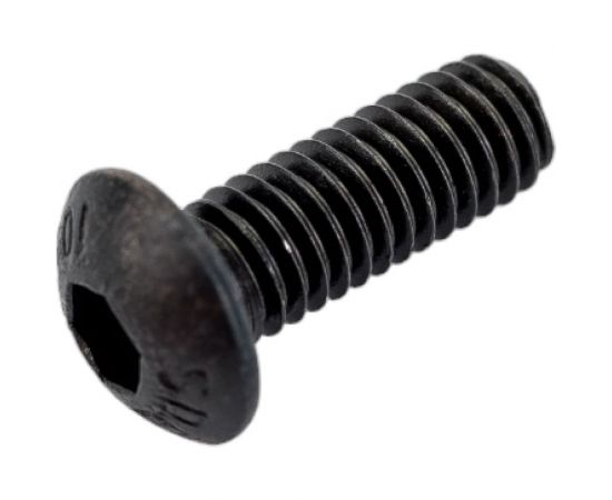 Винт Море-Метизов ISO 7380, класс прочности 10.9, оксид, M3x8 мм, 100 шт. VINT738038100M – изображение 2