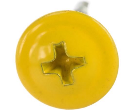 Прессшайба Качественный КРЕПЕЖ 4.2х19 мм, желтый цинк RAL 1018, сверло, 250 шт 0300191 КЧ – изображение 2