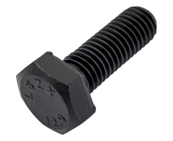 Болт Море-Метизов DIN 933 класс прочности 12.9, оксид, M10x30 мм, 10 шт. BOLT933103010M – изображение 2