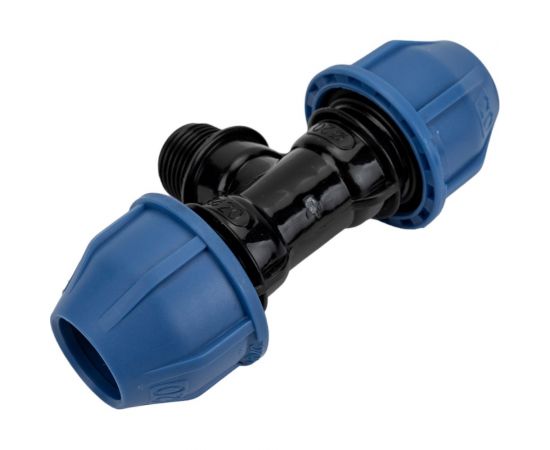 ПНД Тройник Rvc наружная резьба 20x1/2 UNIO/ 12594 – изображение 2