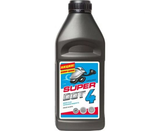 Тормозная жидкость Sintec Turtle Race superDot-4 910 г 990249 – изображение 2