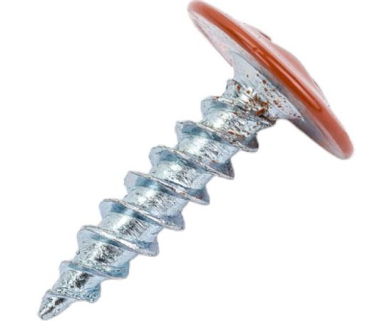 Прессшайба Качественный КРЕПЕЖ 4.2х16 мм, коричневая медь RAL 8004, острая, 250 шт 0200293 КЧ – изображение 2