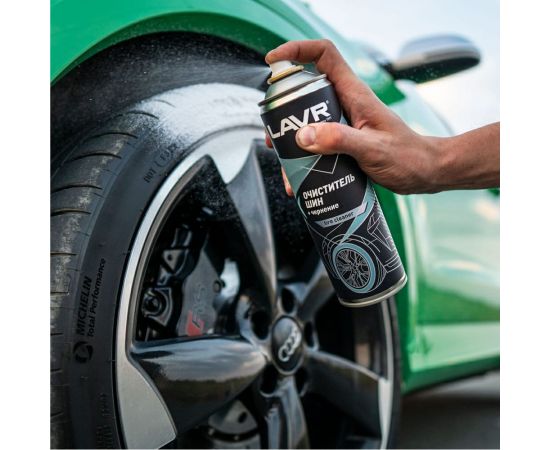 Пенный очиститель шин LAVR 650 мл Ln1443 – изображение 2