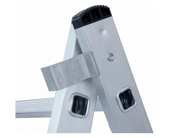 Алюминиевая двухсекционная лестница WORKY 2x7, высота 2.02/3.16 м, 7/14 ступеней ARD255926 – изображение 3