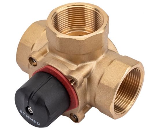 3-х ходовой смесительный клапан ROMMER 1 1/2, kvs 25 Rvm-0003-025040 RG0091K407TI78 – изображение 3