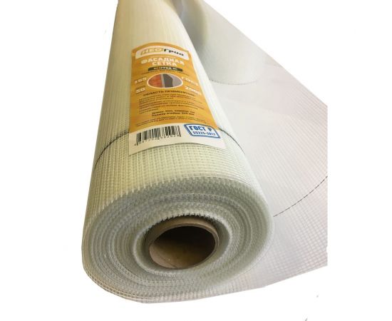 Фасадная сетка НЕОГРИД ФС щелочестойкая 165 г/м2, 1x50 яч.5x5 2928 – изображение 3