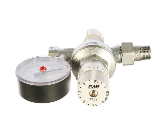 Автоматический редуктор подпитки с визуализацией настраиваемого давления на выходе FAR манометр, 1 FA 2106 12 – изображение 3