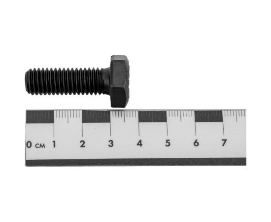 Болт Море-Метизов DIN 933 класс прочности 12.9, оксид, M10x30 мм, 10 шт. BOLT933103010M – изображение 4