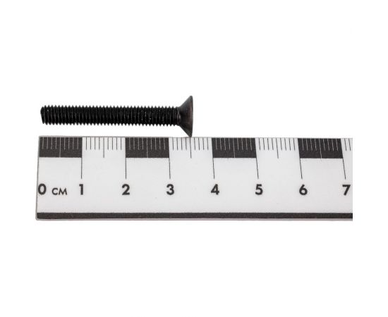 Винт Море-Метизов DIN 7991, кл.пр. 10.9, оксид, M5x35 мм, 10 шт. VINT799153510M – изображение 4