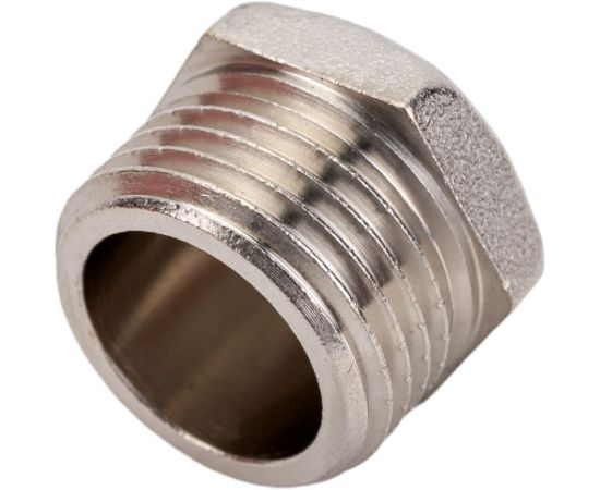 Латунная заглушка DOUBLE-LIN резьбовая н/р - 1/2" LL6164 (1/2") – изображение 4