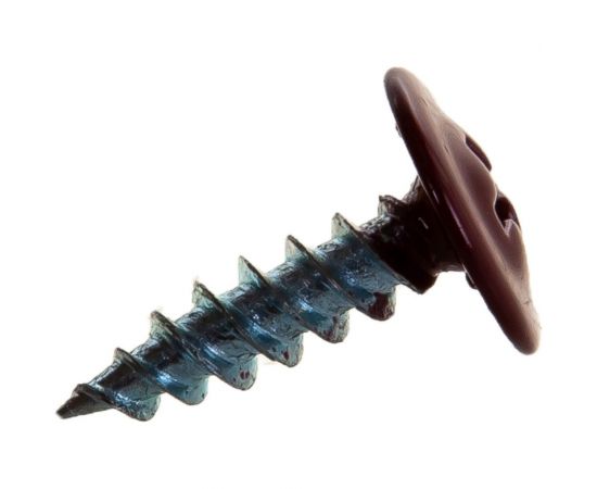 Прессшайба Качественный КРЕПЕЖ 4.2х16 мм, красное вино RAL 3005, острая, 250 шт 0200237 КЧ – изображение 4