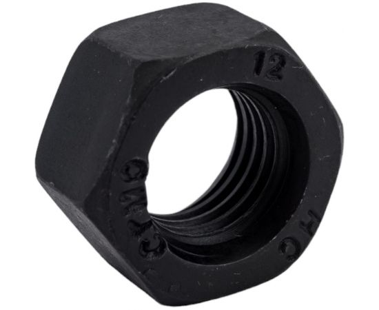 Гайка Море-Метизов DIN 934, класс прочности 12, оксид, M16, 5 шт. GAYKA934M165M – изображение 4