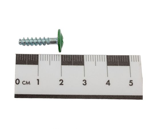 Прессшайба Качественный КРЕПЕЖ 4.2х19 мм, зеленый лист RAL 6002, острая, 250 шт 0300207 КЧ – изображение 4