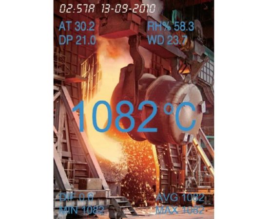 Высокотемпературный пирометр со встроенной камерой СЕМ DT-9862 481028 – изображение 7