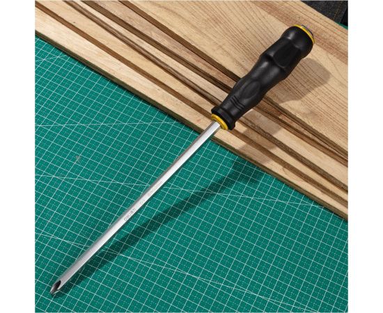 Ударная крестовая отвертка DELI dl627008 со сквозным хвостовиком, PH3x200 мм 104551 – изображение 8