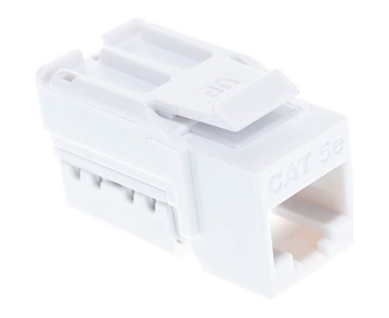 Модуль-вставка типа Keystone NIKOMAX неэкранированный, белый NMC-KJUD2-FT-WT 