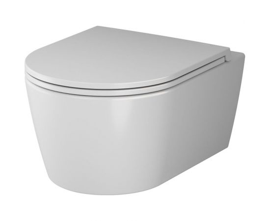 Подвесной унитаз с сиденьем микролифт AM.PM Func 49 см FlashClean C8F1700SC 