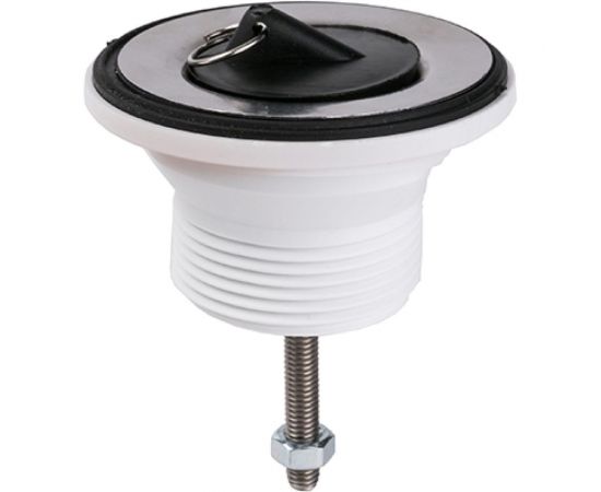 Водослив для раковины STYRON 5/4 с решёткой, 60 мм, с болтом м6x70 STY-542-1 