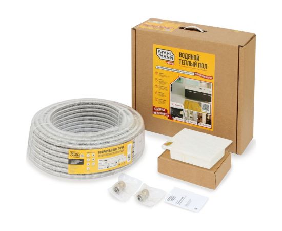 Комплект водяных теплых полов Stahlmann WHS6 площадь обогрева 4-6 кв.м. 2262091 