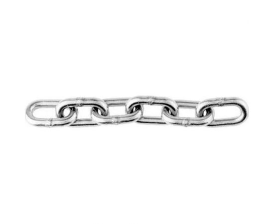 Сварная короткозвенная оцинкованная цепь STARFIX SLC, M3, DIN 766, бухта 60 м SMP-63683-60 