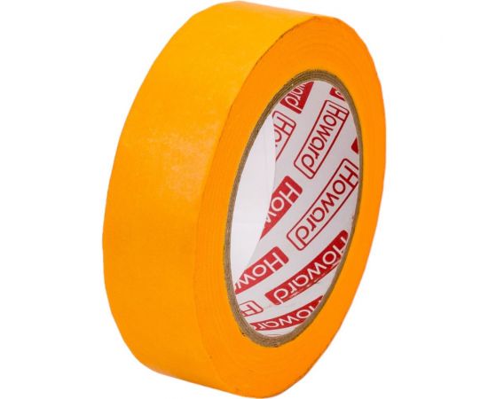 Малярная клейкая лента на рисовой бумаге HOWARD 822 3 дня UF, 30мм х 50м ЦБ-00006530 – изображение 2